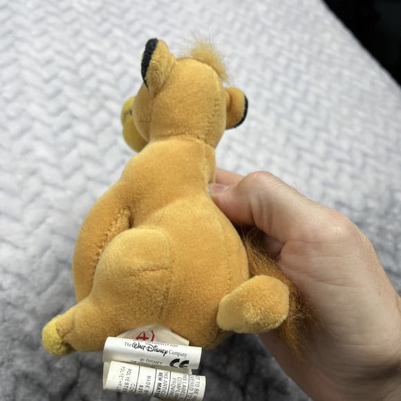 Disney Lion King 4 Plushies Collectible Toy Stuffies Simba x2/Rafiki/Mufasa 5.5" - Picture 10 of 14
